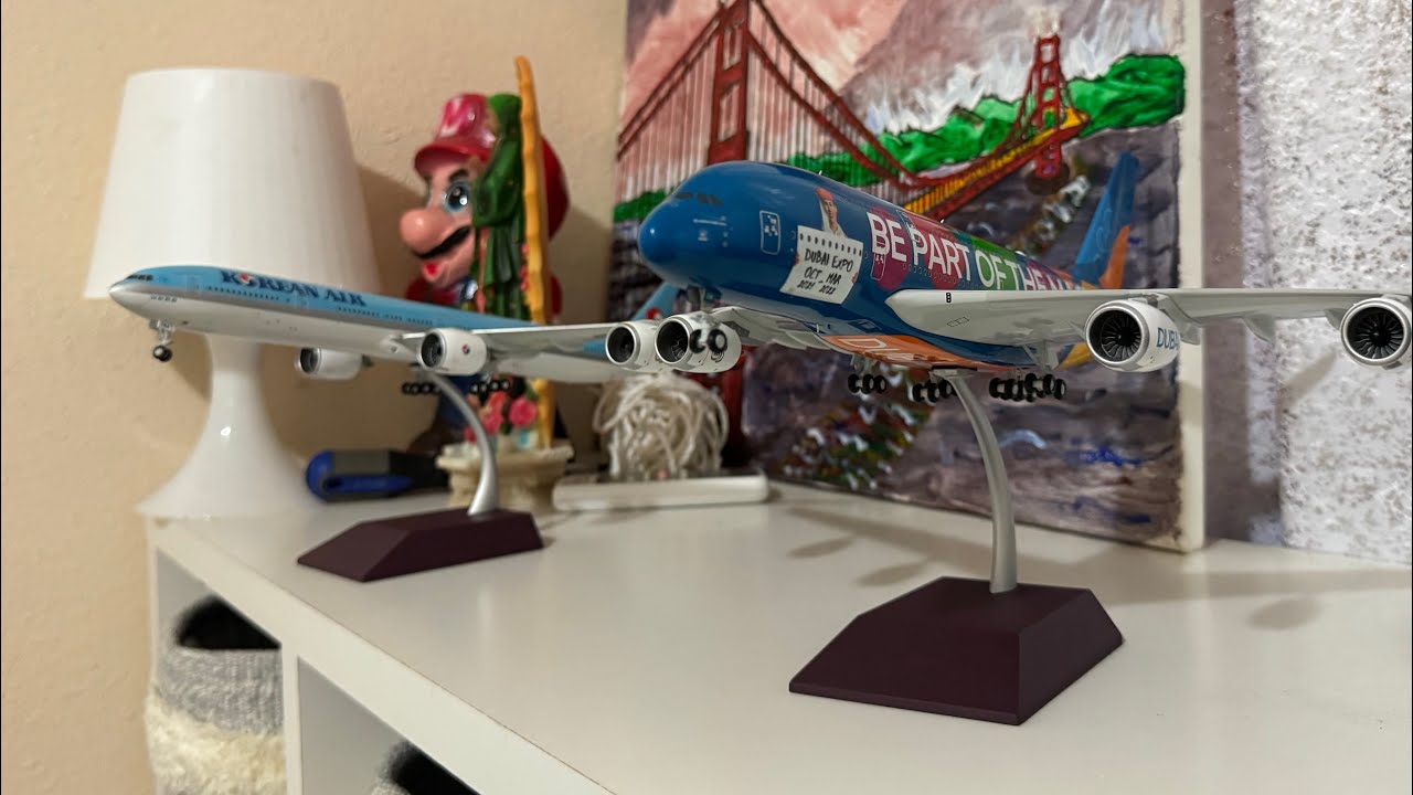 Unboxing an Emirates a380 Dubai expo!