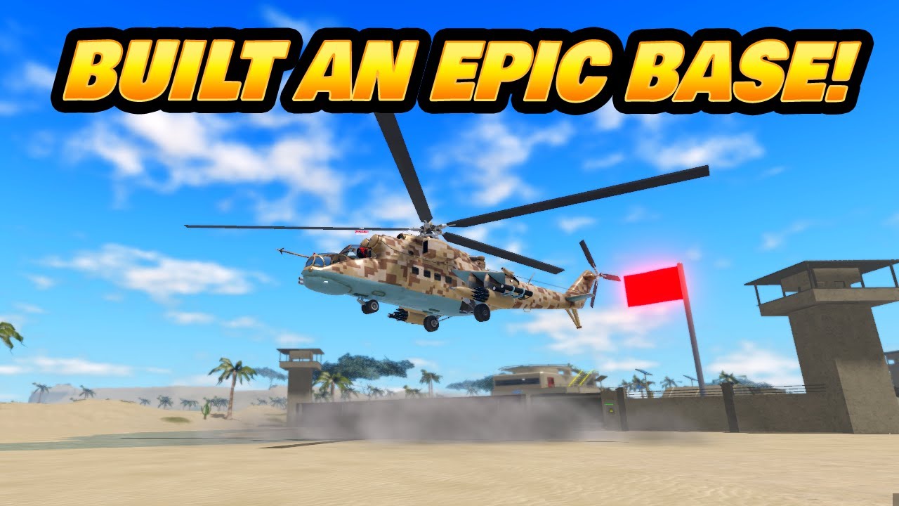 I Built an EPIC Base in War Tycoon Roblox (Oil Warfare Tycoon)