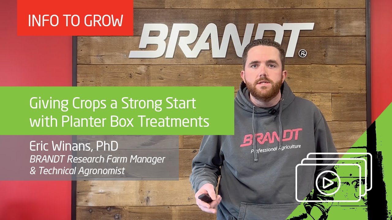 Info to Grow: Giving Crops a Strong Start with Planter Box Treatments