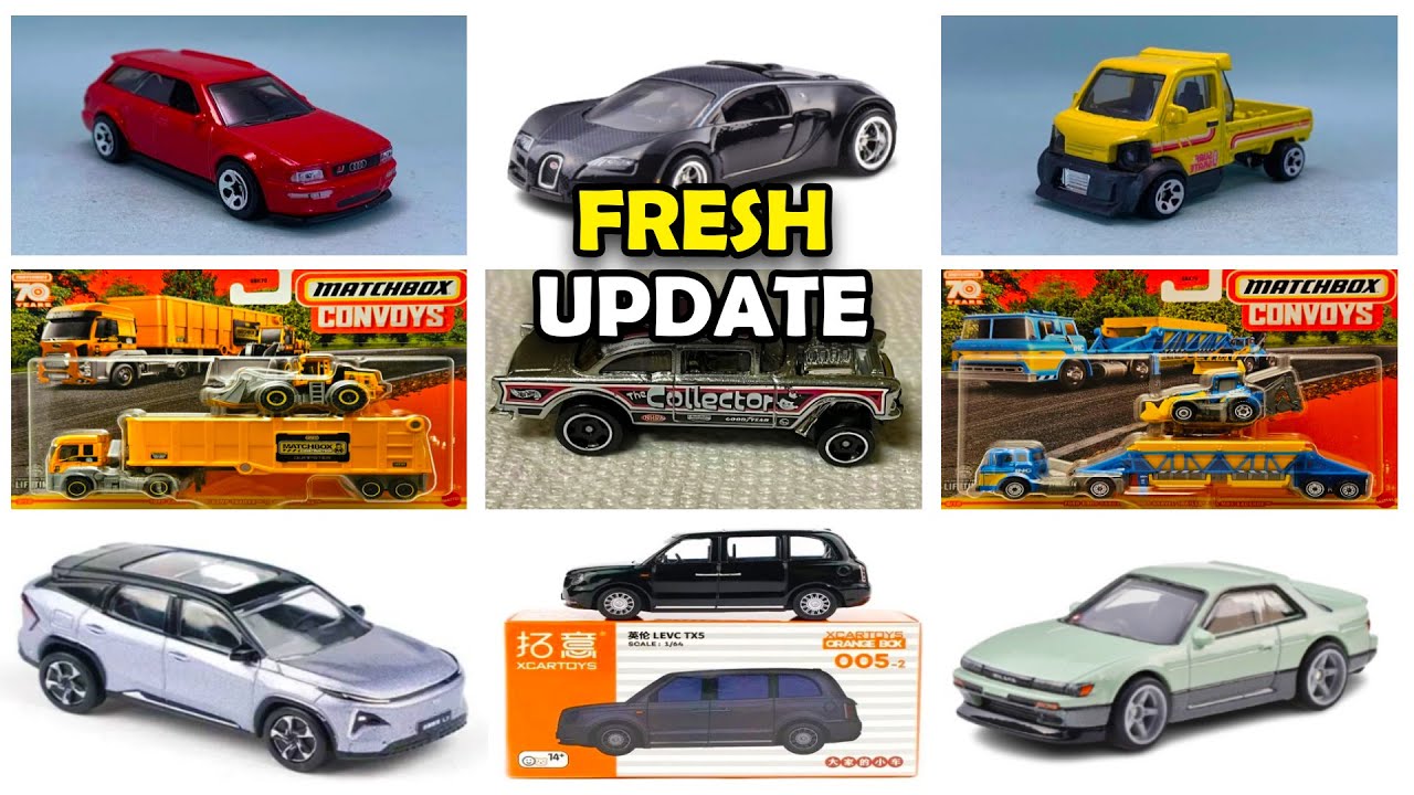 Showcase - HW Audi RS2, Mighty K, Zamac, MBX Convoys, Geely Levc TX5, Moving Parts & Many More.
