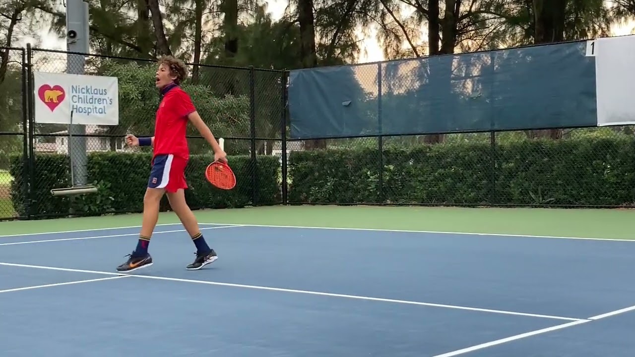 Darwin Blanch 2021 Junior Orange Bowl B14s Final