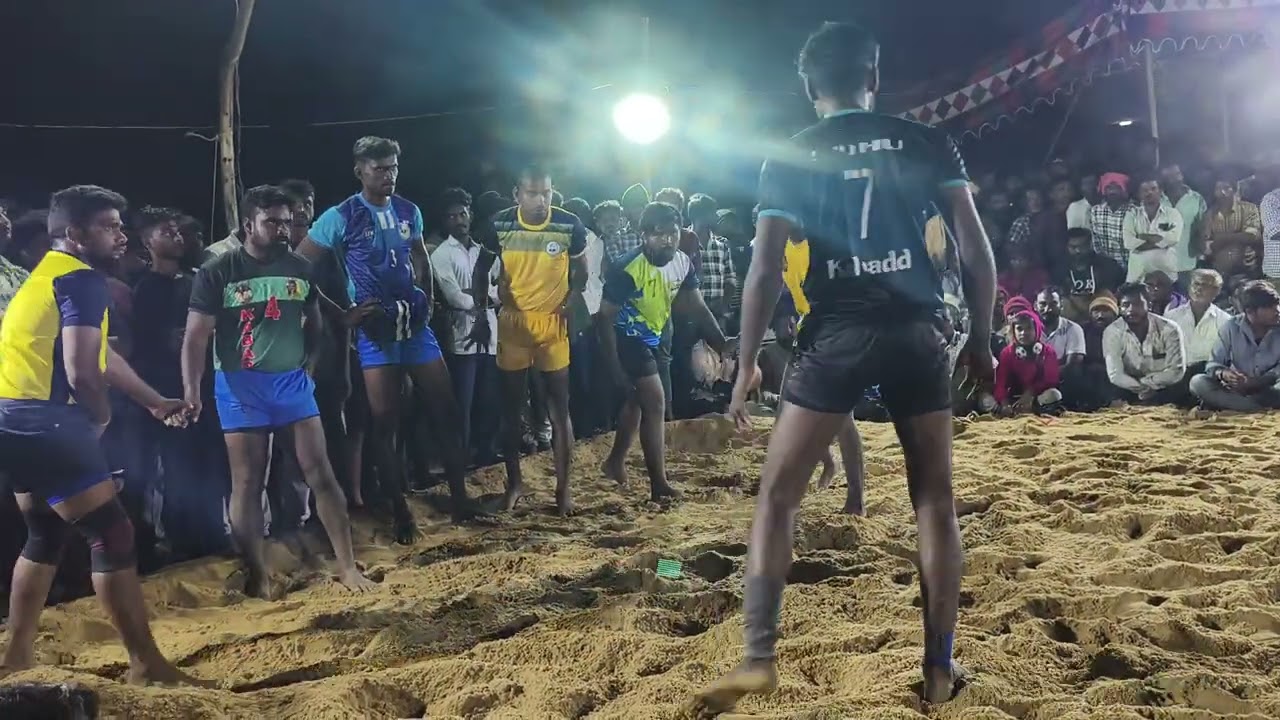 // Duvvuru vs makthapuram // district level kabaddi tournament in sangayapalem