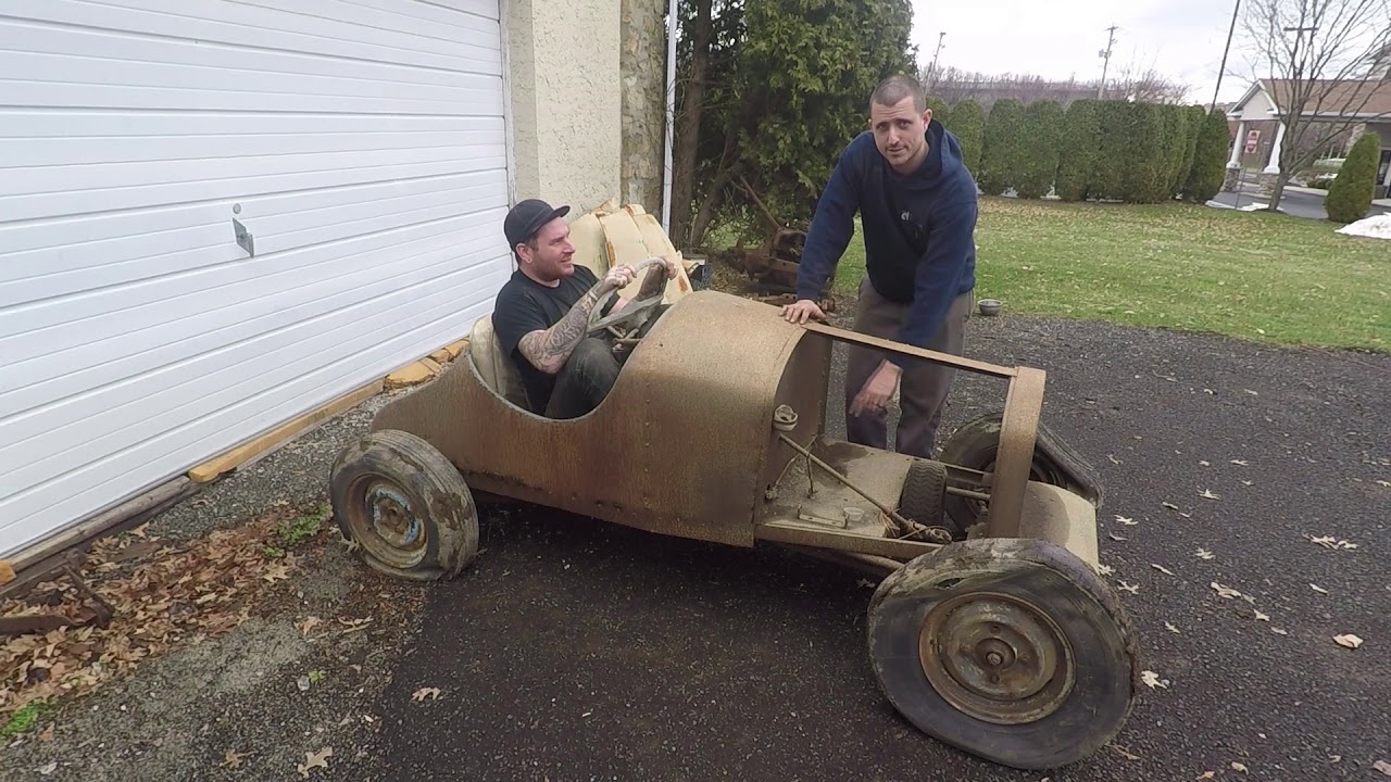Vintage Homebuilt Model T Speedster Go Kart Find
