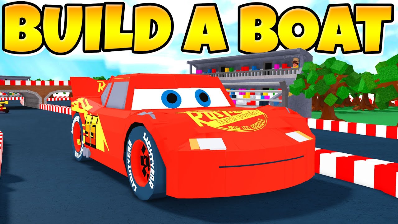 MICRO BLOCK LIGHTNING MCQUEEN In Build a Boat!