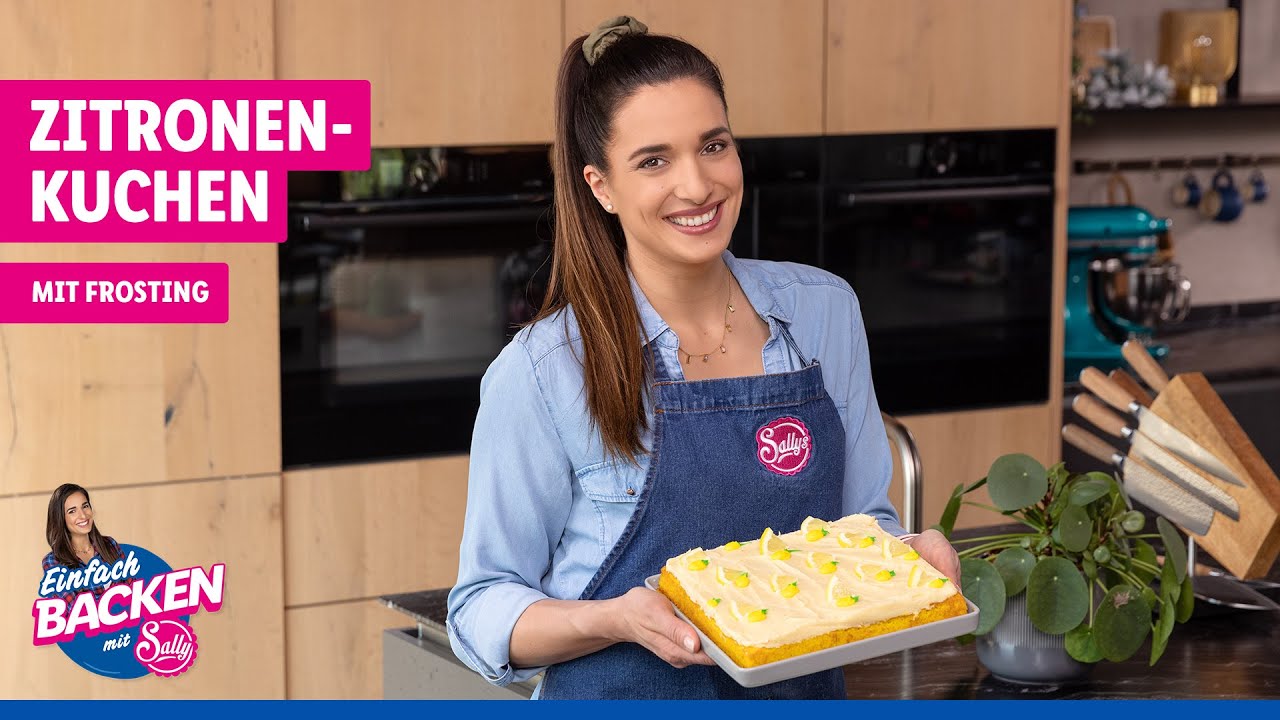 Saftiger Zitronenkuchen ❤️ | mit süßem Frosting