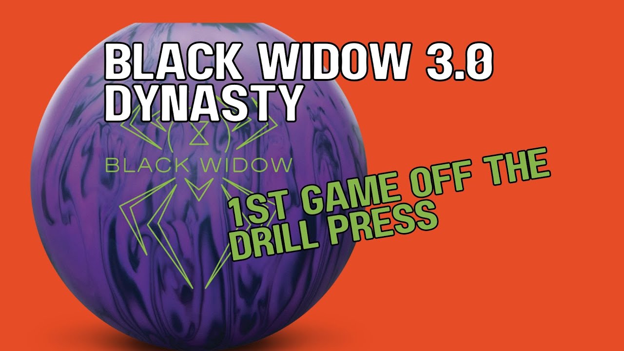 Black Widow 3.0 Dynsty 1st game off the drill press.
