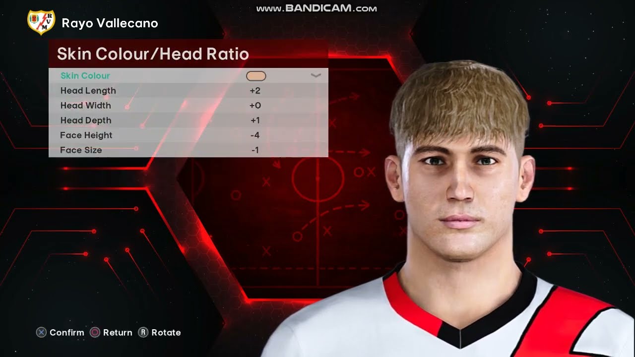 PES 2021 How to create Cristian Totti 🇮🇹 Rayo Vallecano