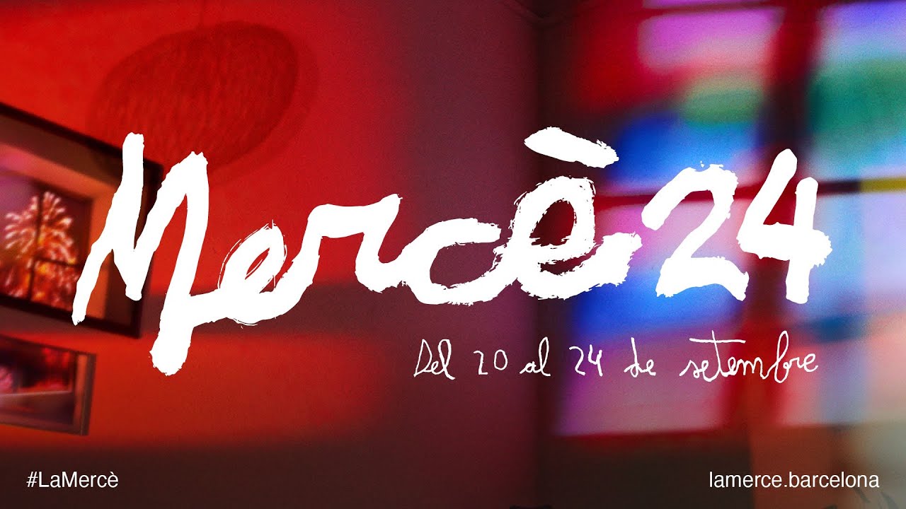 La Mercè 2024. El cartell en moviment