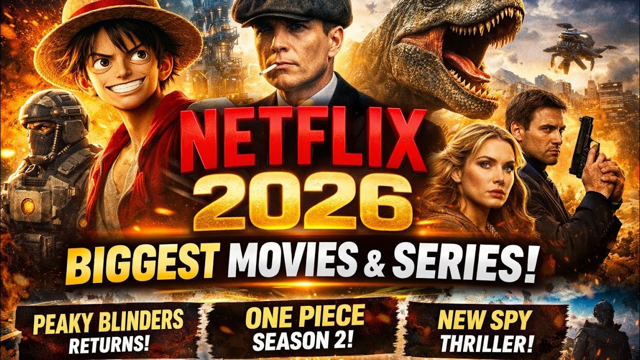 Netflix Upcoming Movies & Series 2026 🔥 Biggest Releases Revealed! 