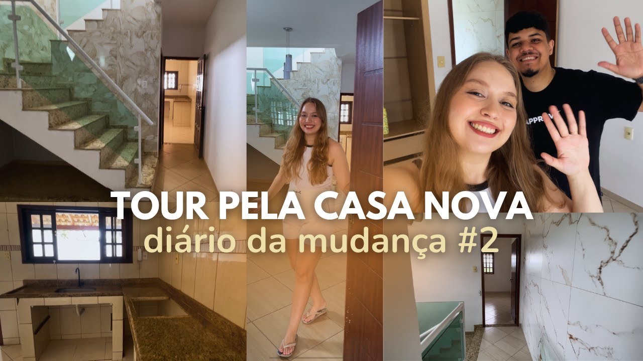 TOUR PELA MINHA CASA VAZIA | diário da mudança #2