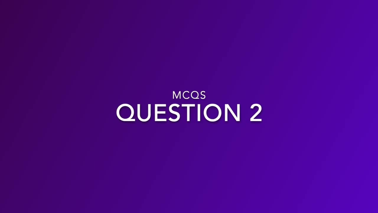 IGCSE/OLEVELS CHEMISTRY: Organic Chemistry MCQs