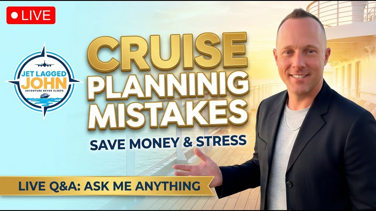 Cruise Planning Mistakes That Cost People Thousands (YouTube LIVE)