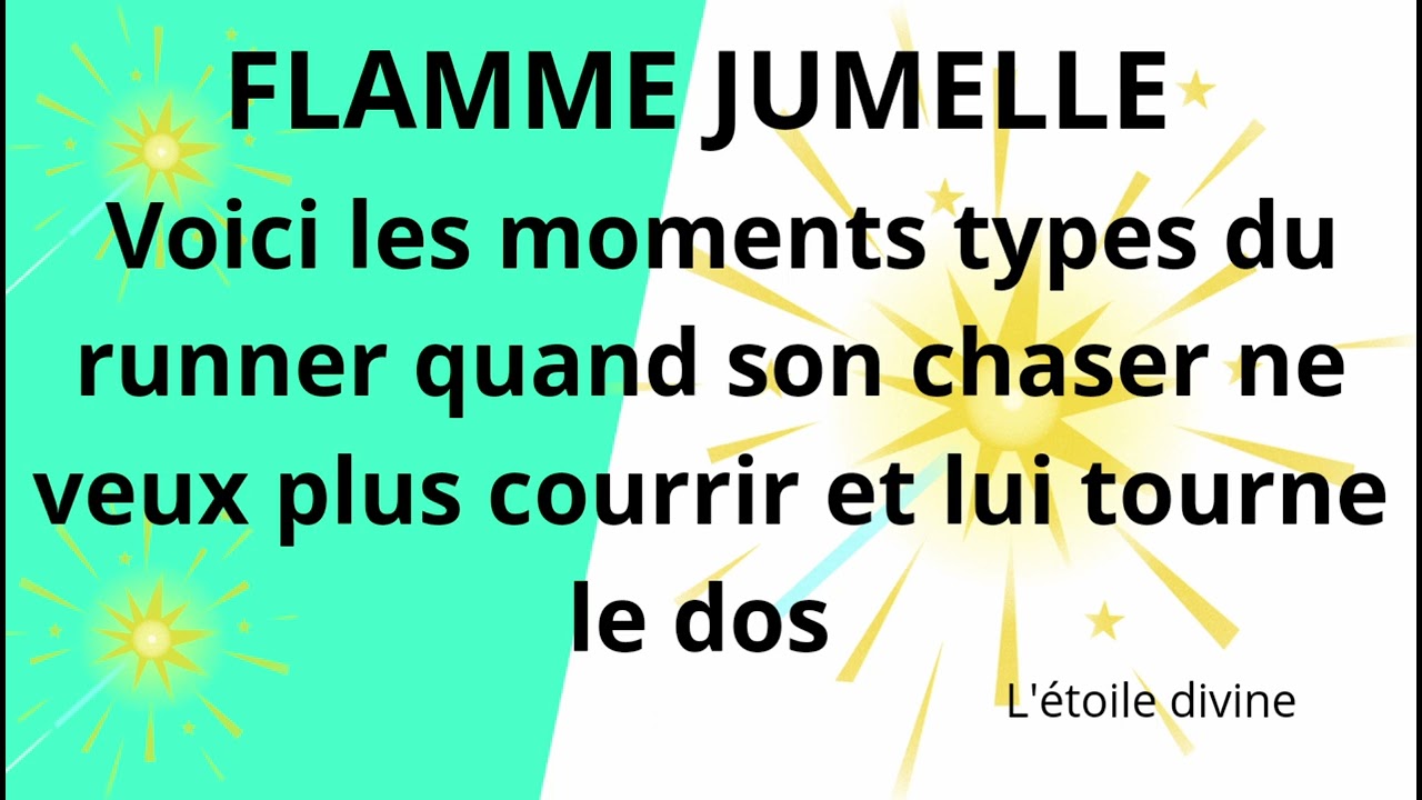 Les émotions du runner quand le shaser lui tourne le dos