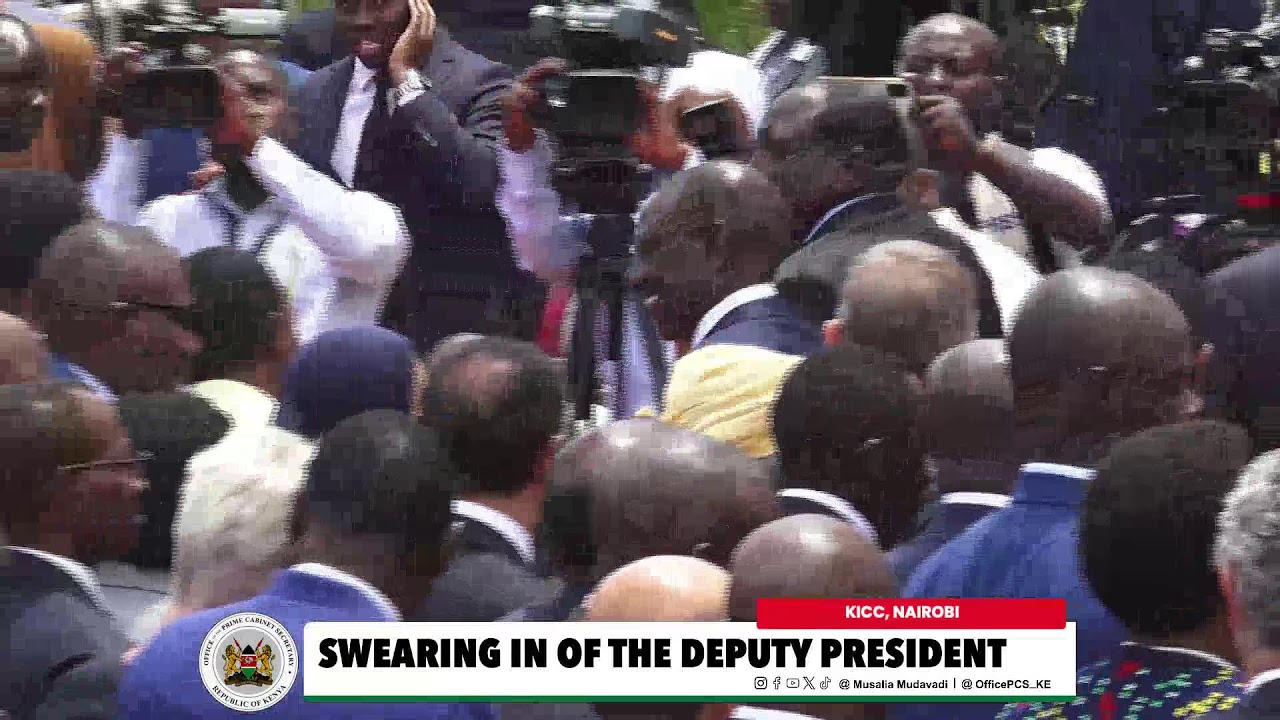 Swearing In of the Deputy President - KICC, Nairobi