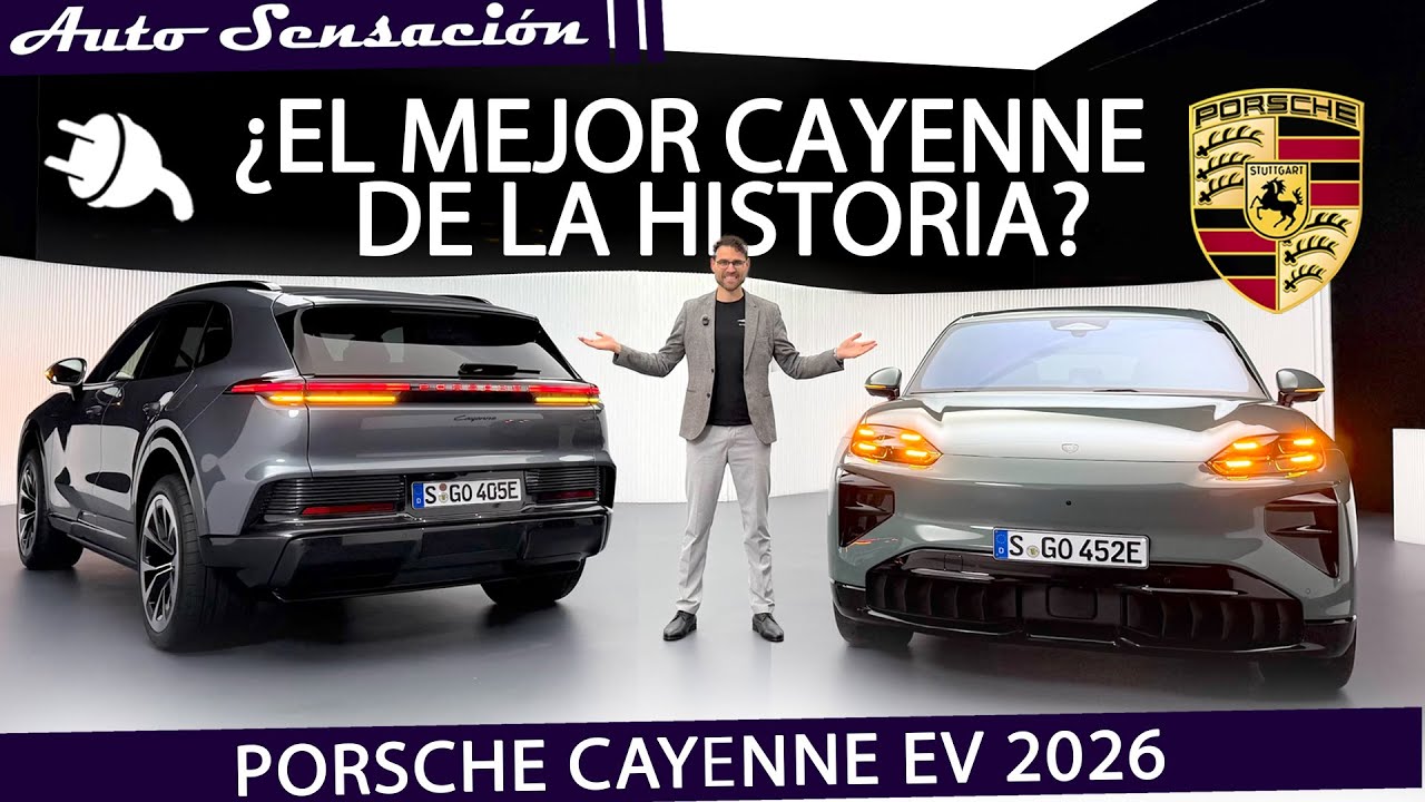Presentación Porsche Cayenne EV 2026 | World Premiere: el SUV eléctrico que redefine a Porsche