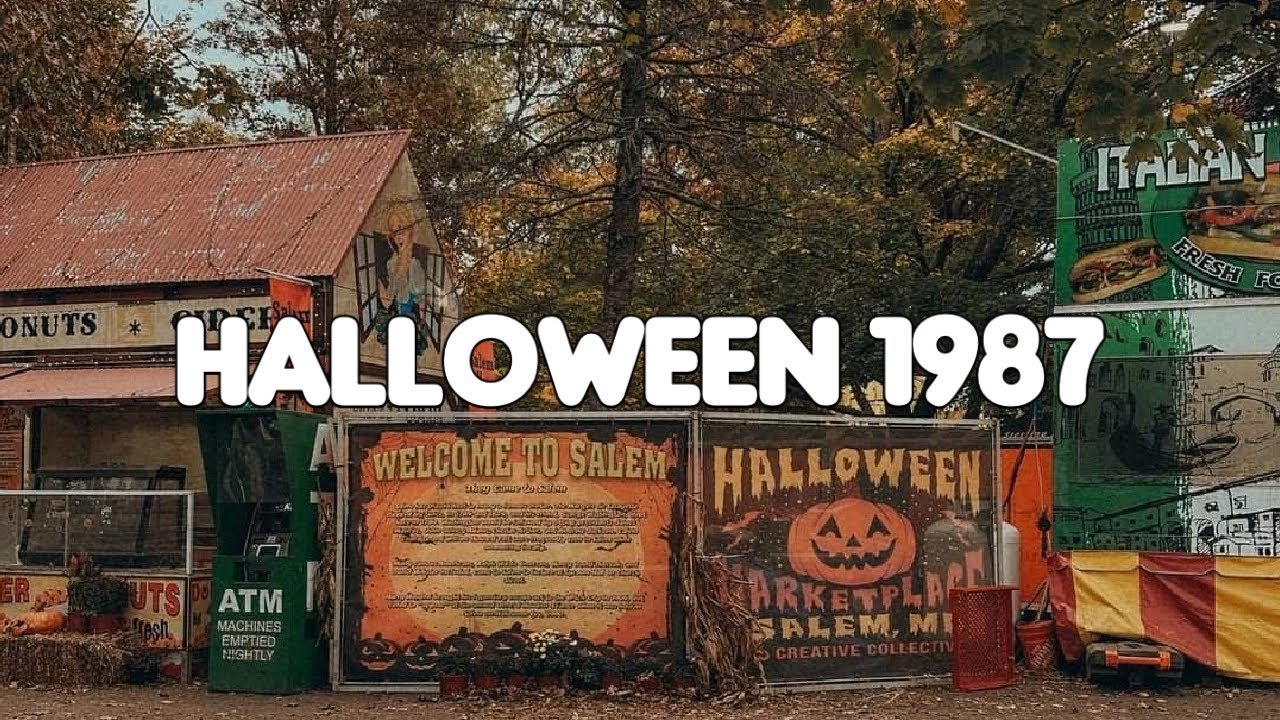 🎃 It's Halloween 1987 - Spooky Nostalgic 80s Synth Horror Music