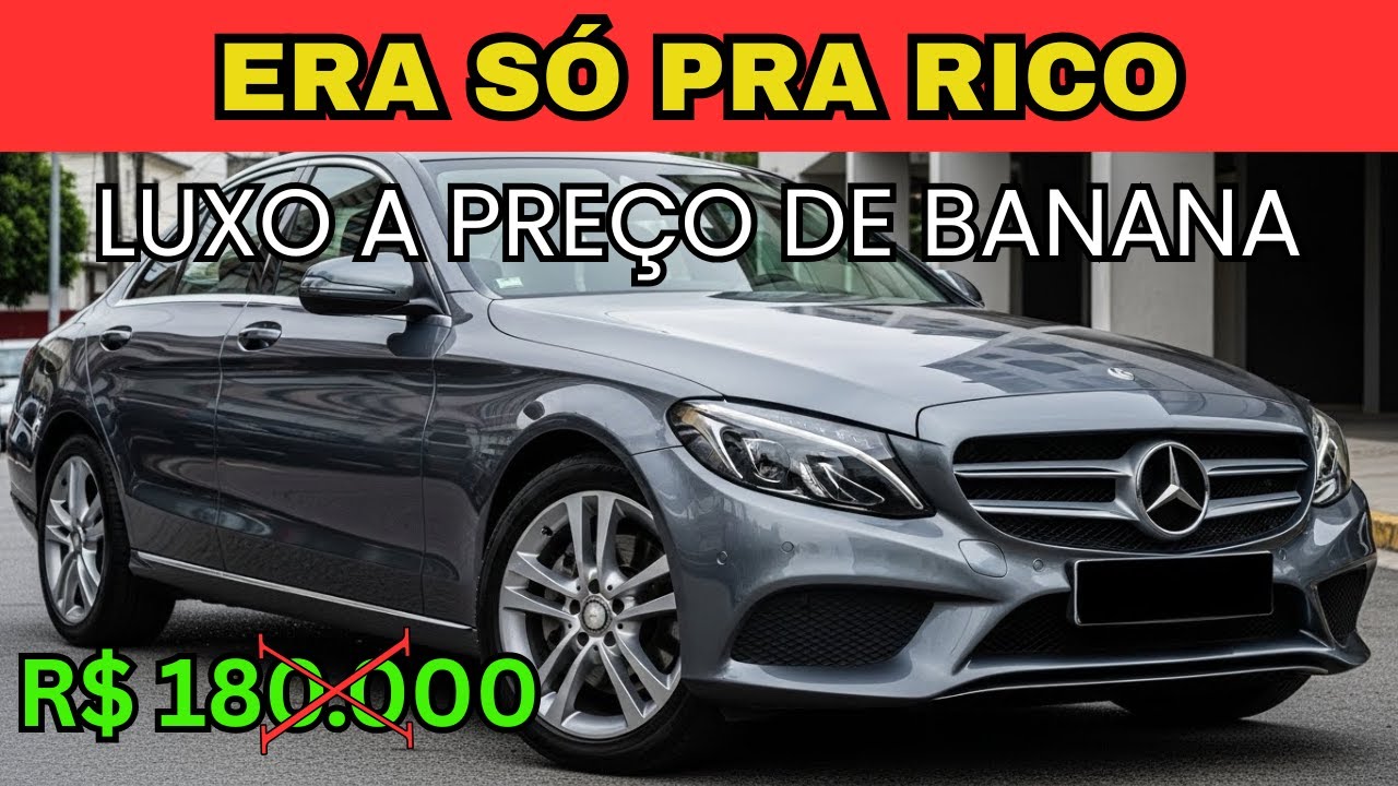 5 CARRÕES QUE ERAM SÓ DE RICO MAS HOJE ESTÃO A PREÇO DE POPULAR