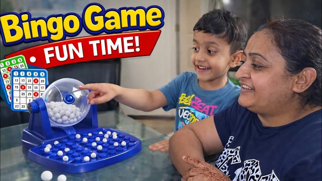 Vlog-48 BINGO FUN TIME #FAMILY TIME # SATURDAY NIGHT #richmond #funny #dailyvlog 
