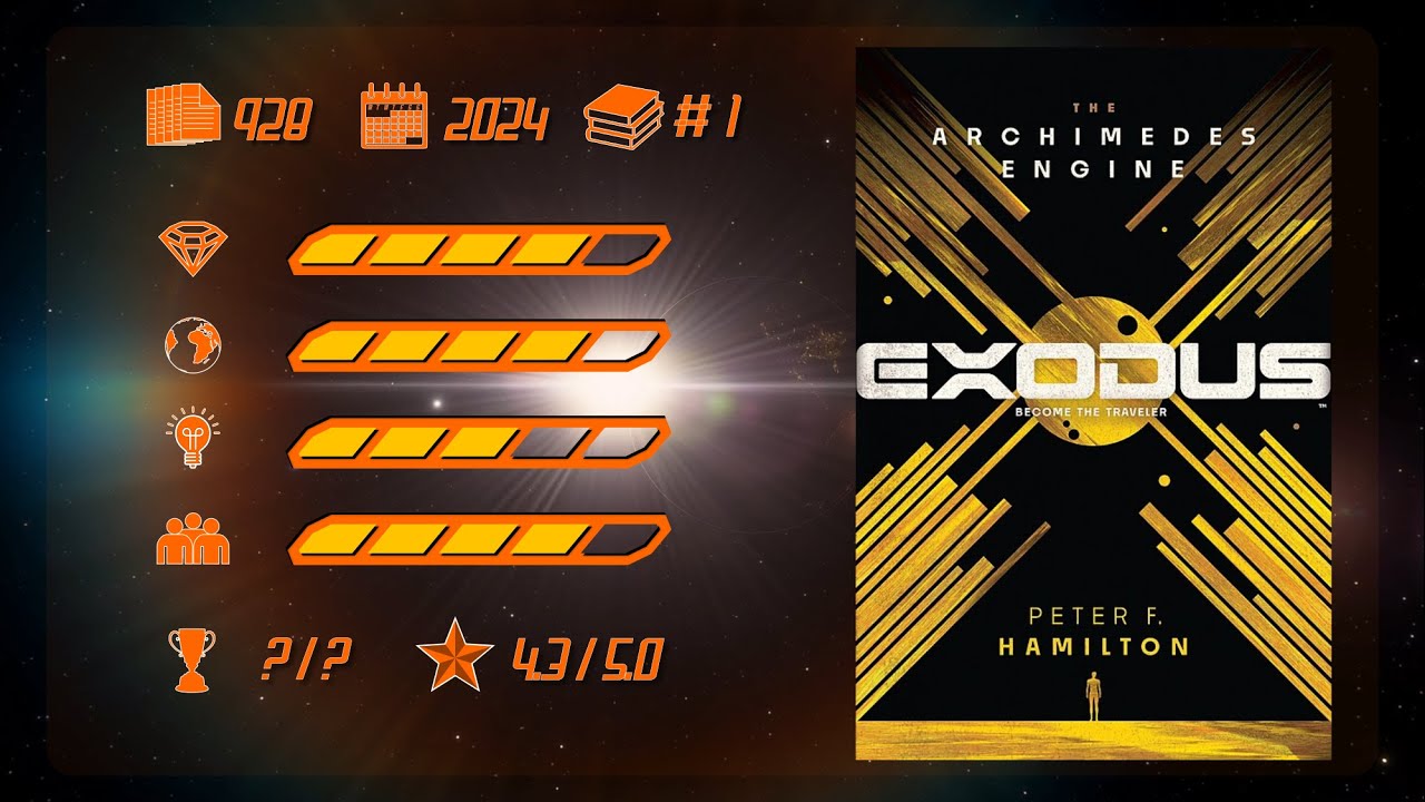 Exodus by Peter F. Hamilton (Archimedes Engine Vol. 1) - Book Review