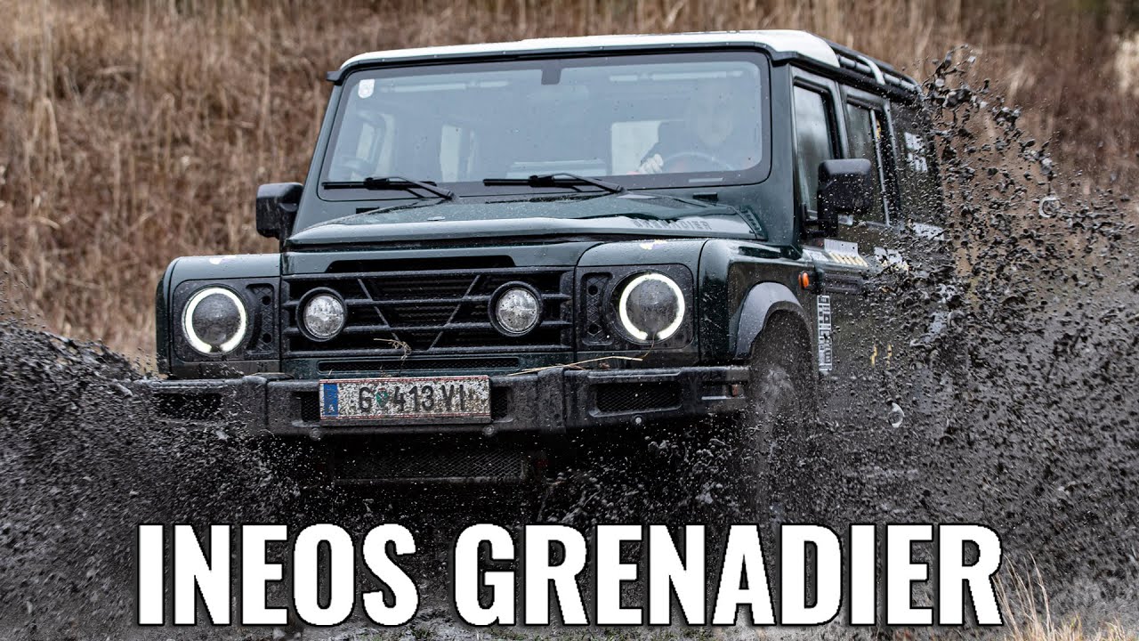 The INEOS Grenadier 4X4 SUV – Off-Road Test Drive