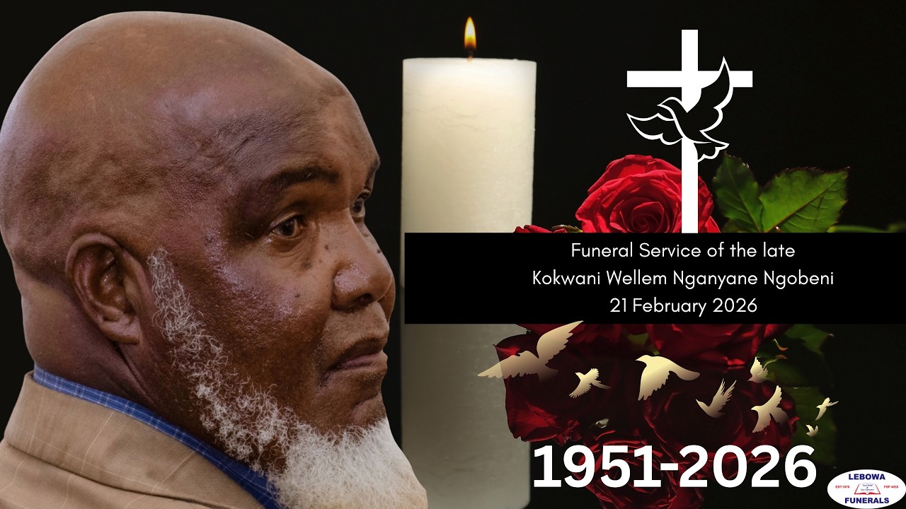 Mr Wellem Ganyane Ngobeni Funeral Service 20/21 February 2026. Subscribe is free..