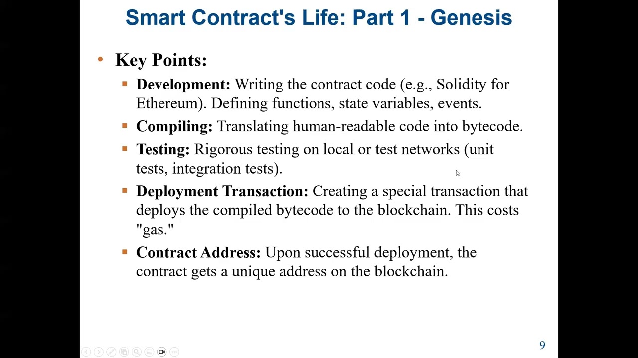Life Cycle Methods within Blockchain. Key Life Cycle Stages