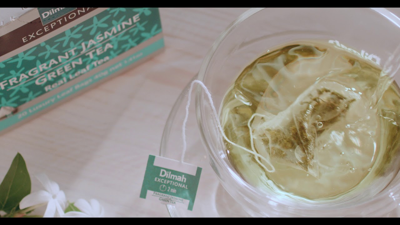 Dilmah Exceptional Fragrant Jasmine Green Tea - Russian TVC