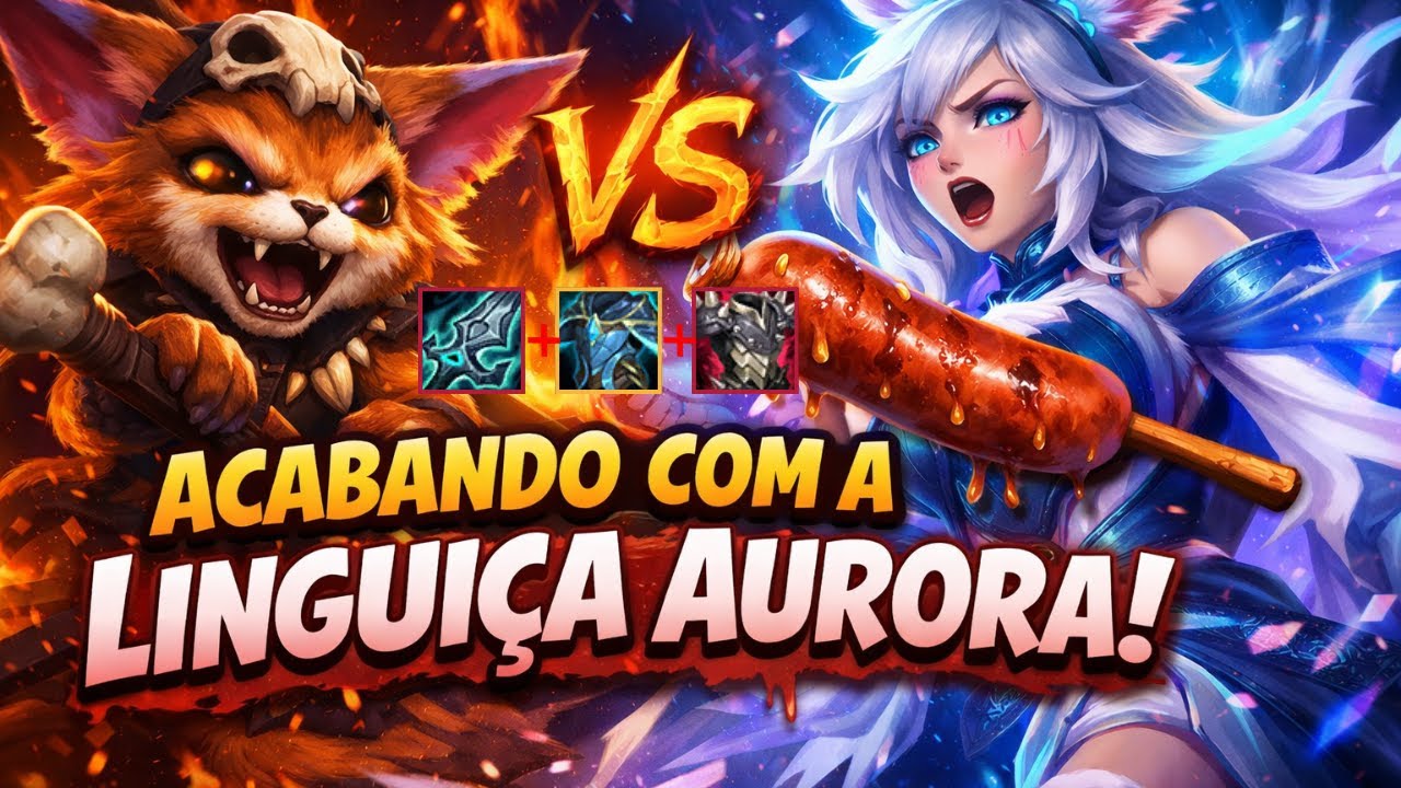 ACABANDO COM A LINGUIÇA AURORA   GNAR MAN
