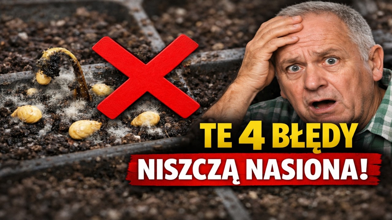 Nasiona NIE KIEŁKUJĄ? 🌶️ Te 4 BŁĘDY niszczą Twoje sadzonki! (Jak to naprawić)