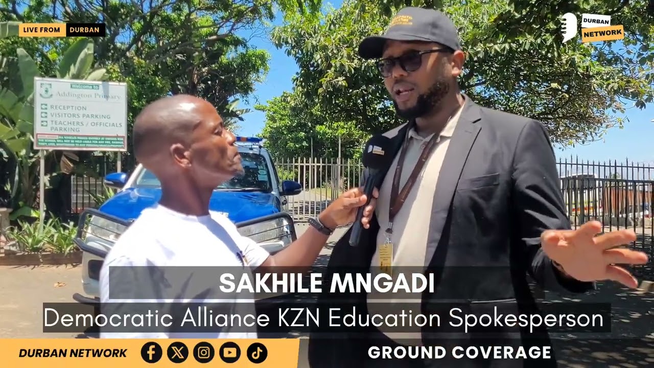 You cannot apply for school placement in December or January  - says Sakhile Mngadi of DA