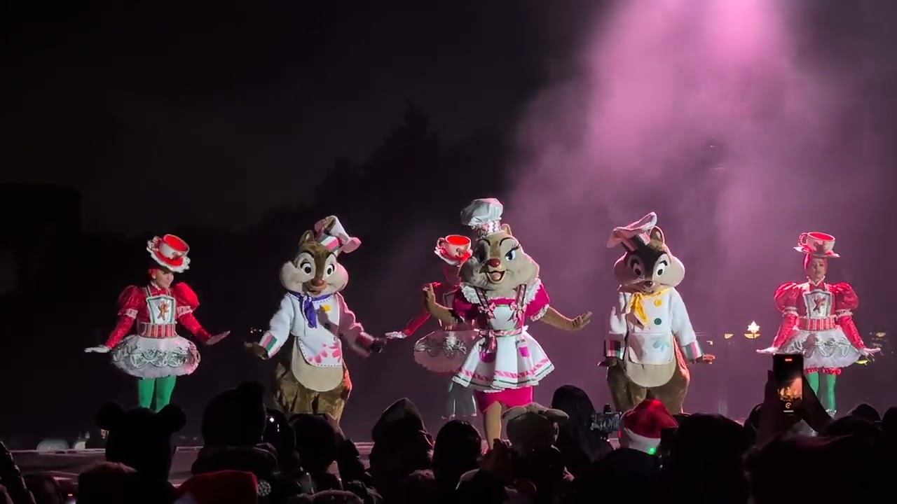 Christmas Night End Show - The Spirit of Christmas - Disneyland Paris