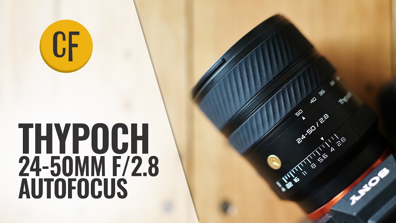 Первый в Китае зум-объектив с автофокусом! Обзор объектива Thypoch 24-50mm f/2.8.