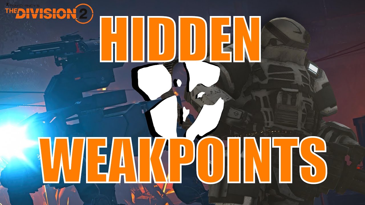 The Division 2 - MELT WARHOUNDS And CHUNGAS - Bypass Armor Weakpoints