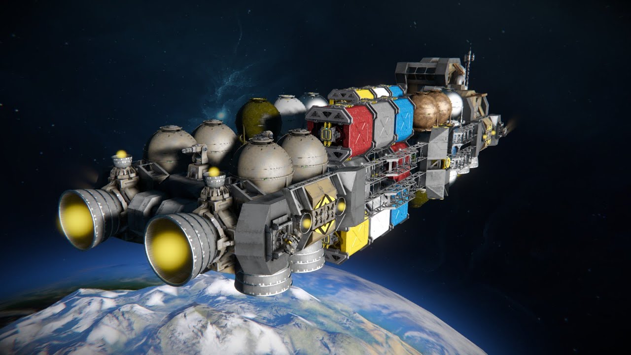 Polaris Interplanetary Freighter - Space Engineer's Ship Review