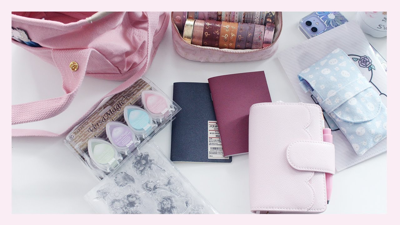 What's In My Journaling Tote Bag? | Ana Jolene