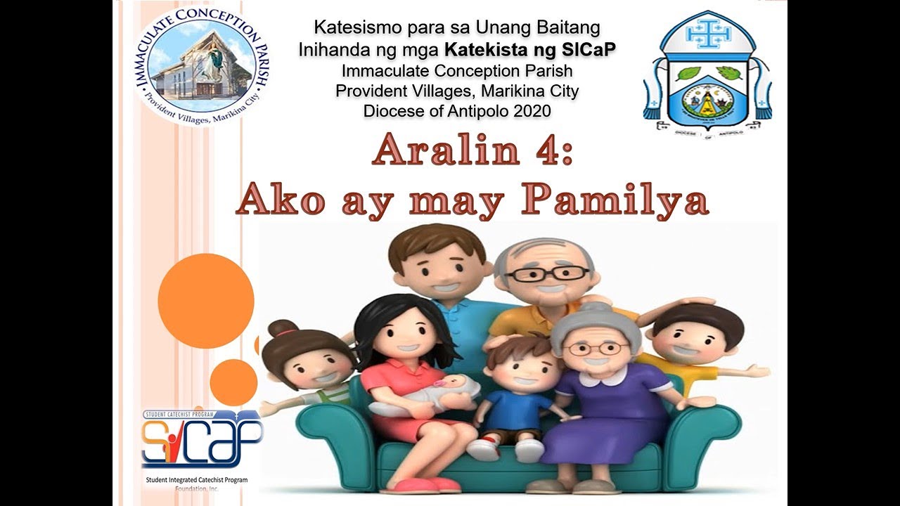 Grade 1 Catechism Lesson 4: My Family is God's Gift to Me