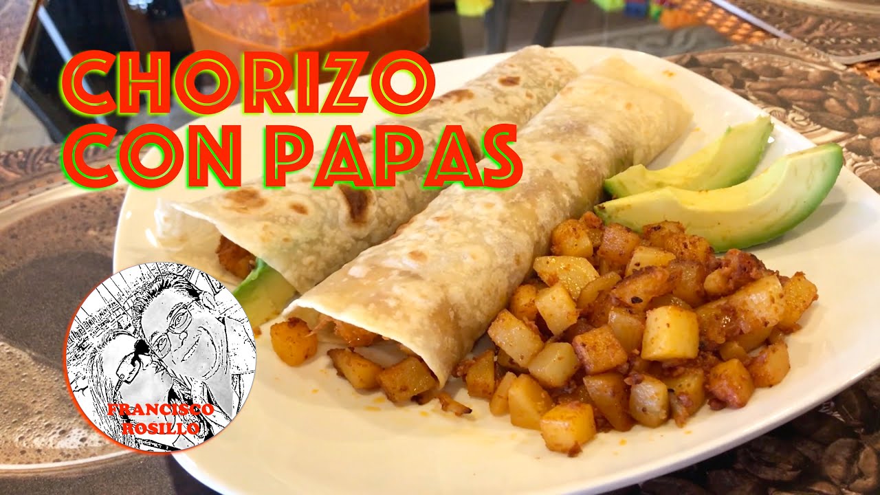 Chorizo con Papas - Como hacer Chorizo con Papas - Receta de Chorizo con Papas