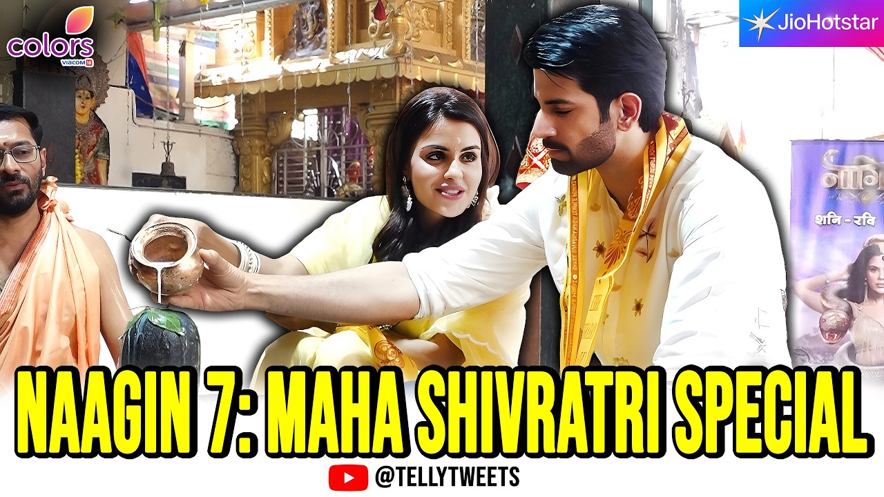 Naagin 7 EXCLUSIVE: Priyanka & Namik Perform Rudra Abhishek Together! Viral Video
