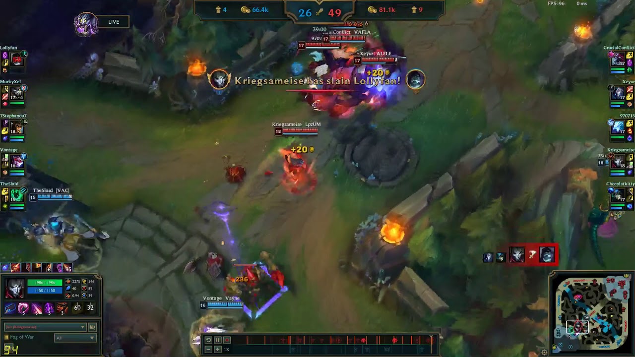 jhin onhitpentakill 2400+ AD New guinsoos rageblade