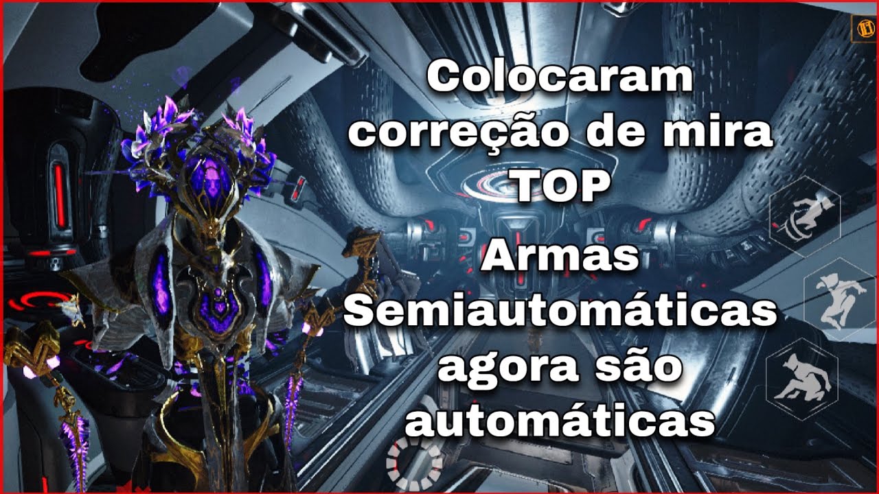 Warframe Mobile - AGORA SIMMM!!! MELHOROU MUITO PARA OS MOBILE!!! 😱😱😱