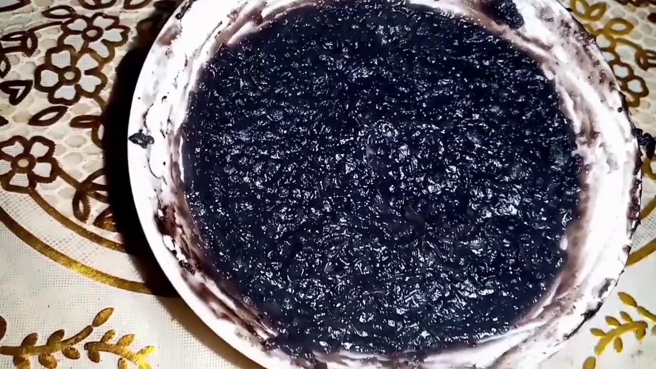 طريقتى فى عمل صبغة للشعر الأبيض💣 بالحجر الأسود💣 والنشا 💕😇