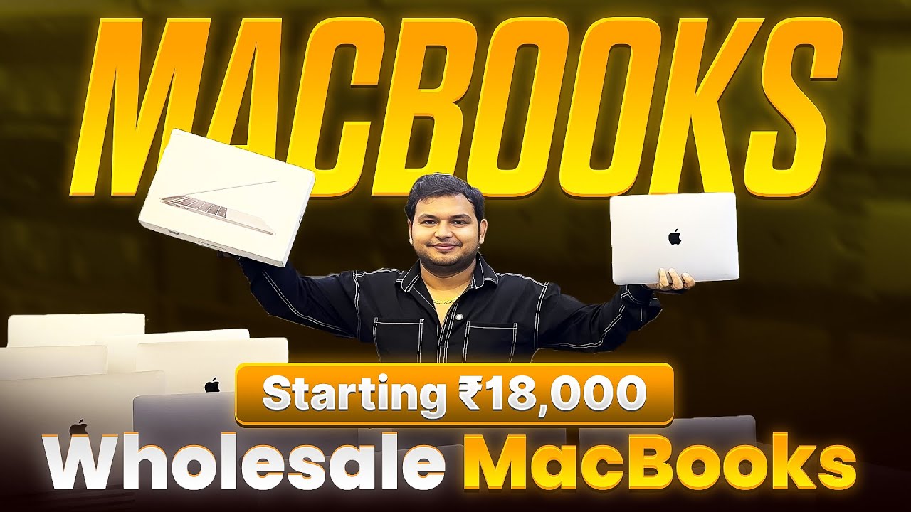 Biggest MacBook sale only 18000/- | m1, m2, m3, m4 | second hand laptop market Nehru Place market