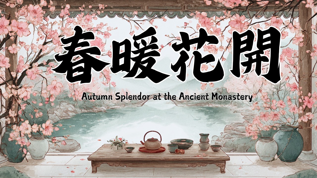 1 Hour Traditional Chinese Music | 【春暖花開】五音療癒助眠音樂 Spring Blossoms & Warmth | 睡眠、放鬆 | 傳統中國風音樂