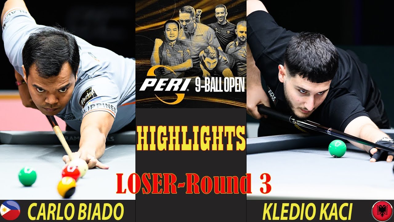 HIGHLIGHS | CARLO BIADO vs KLEDIO KACI | 2025 PERI OPEN