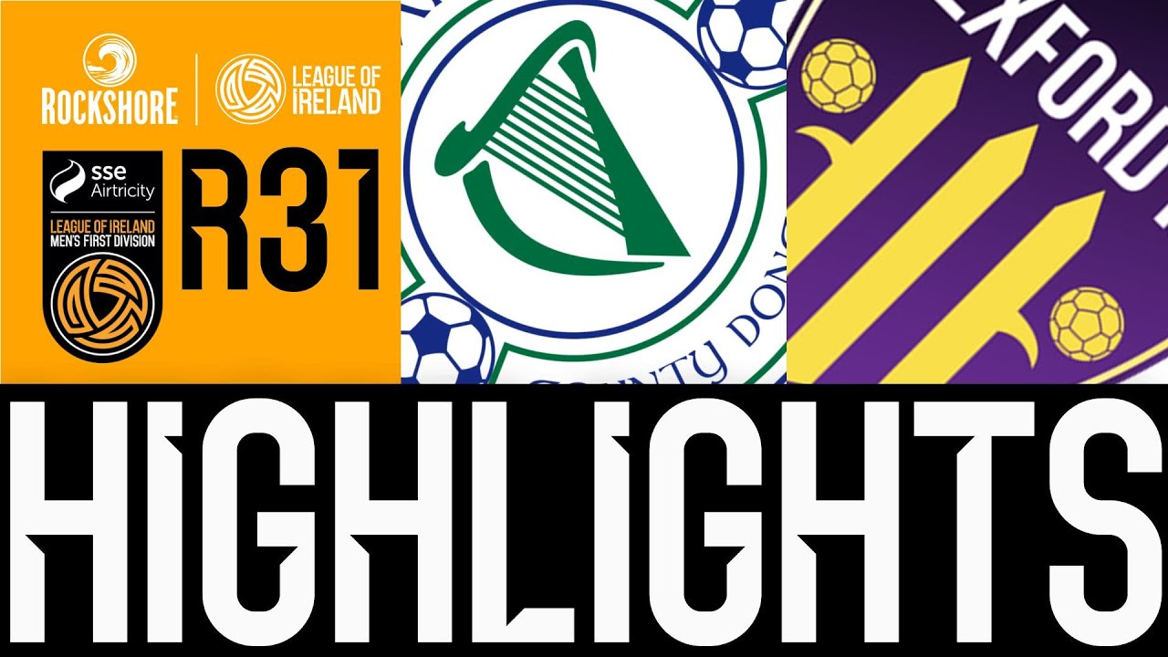 Мужской первый дивизион SSE Airtricity | Раунд 31 | Finn Harps 1-3 Wexford | Лучшие моменты