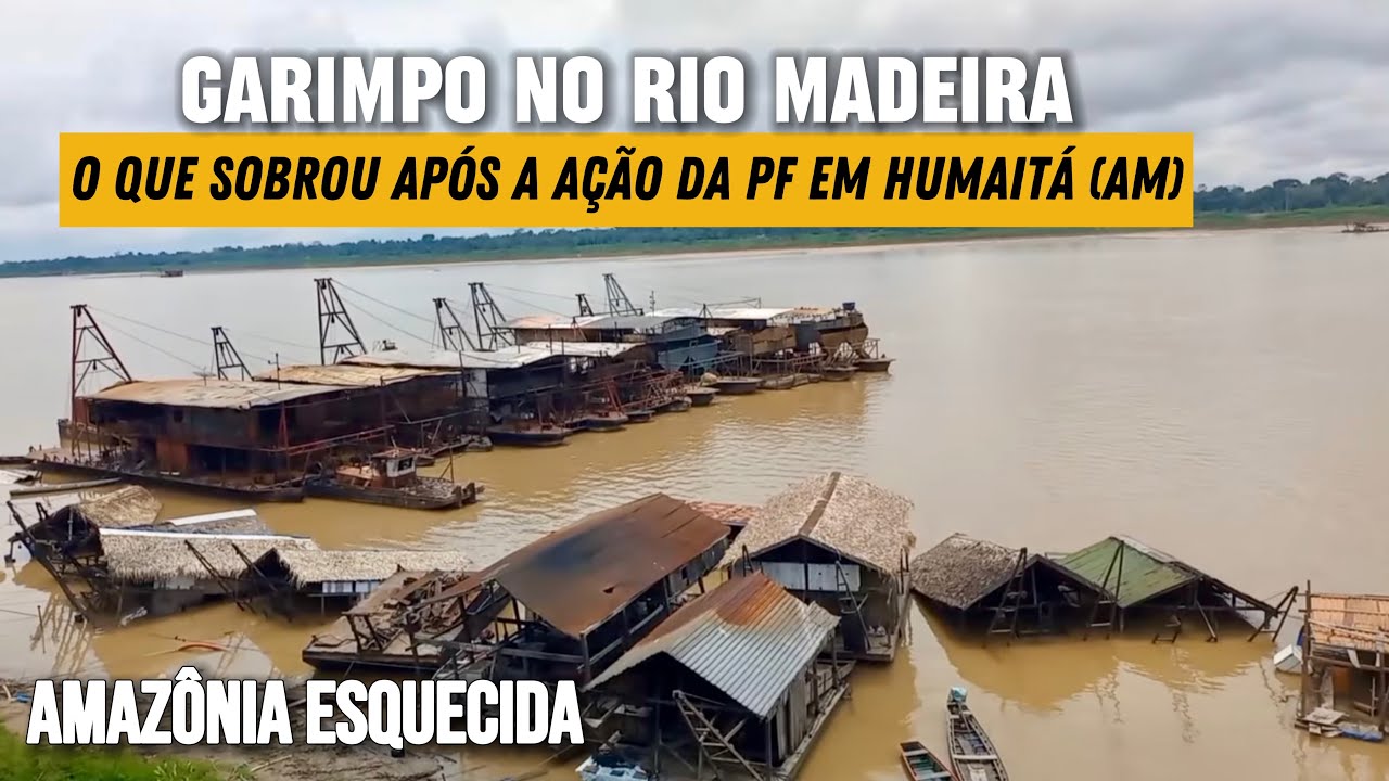 HUMAIT&Aacute; A CIDADE DO GARIMPO NO AMAZONAS 