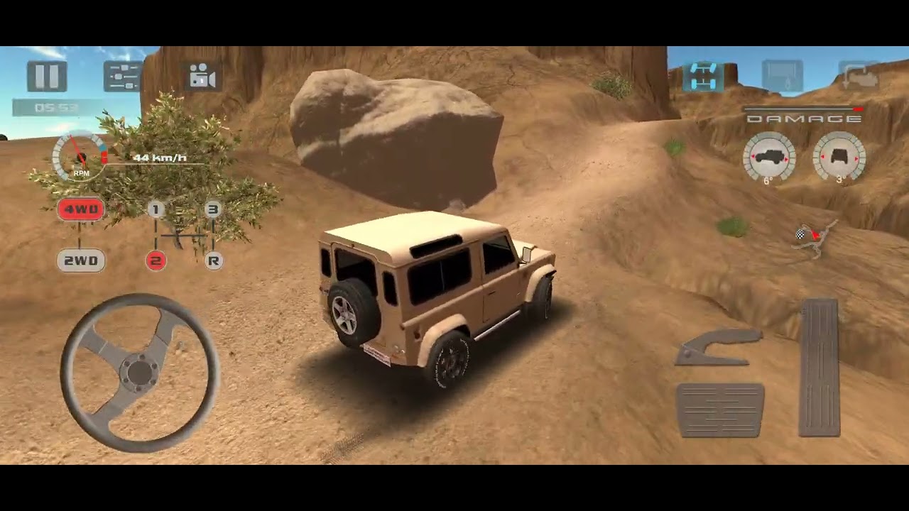 Offroad drive desert 🏜 pro driving 🚗 jeep mountains ⛰️ 👌 