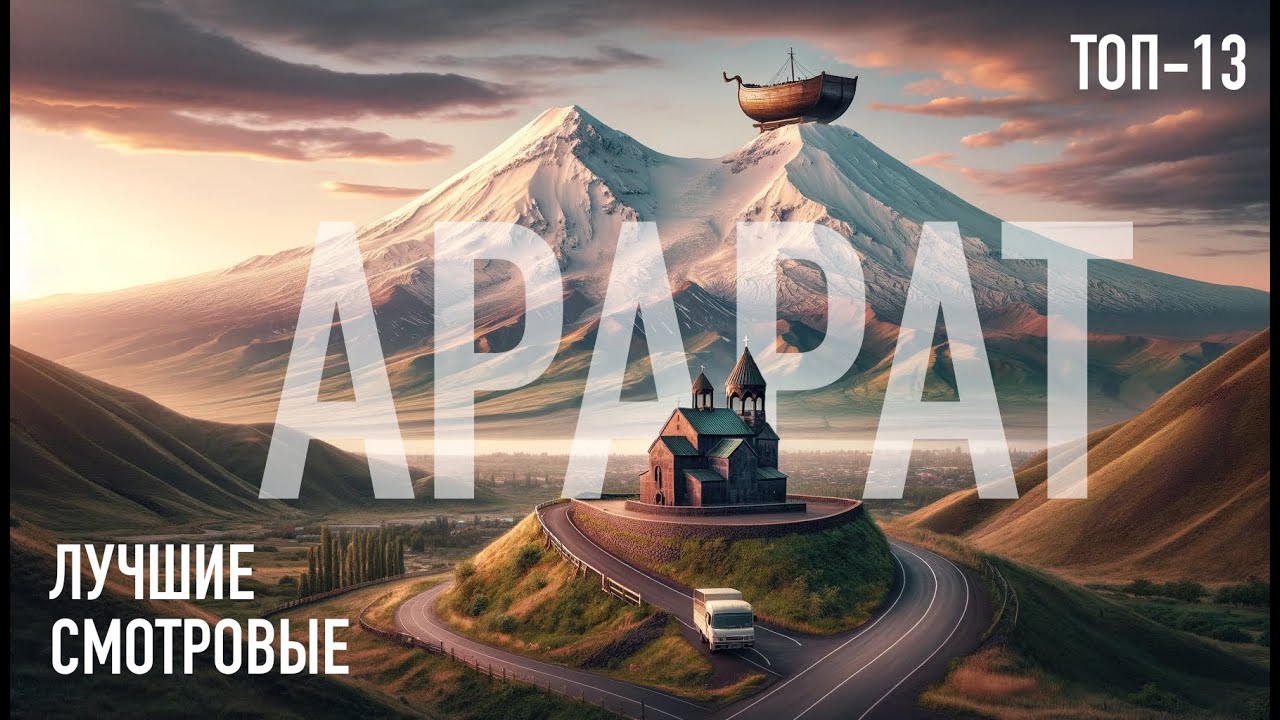 АРАРАТ в Армении? СМОТРОВЫЕ площадки в Ереване и не только 🇦🇲