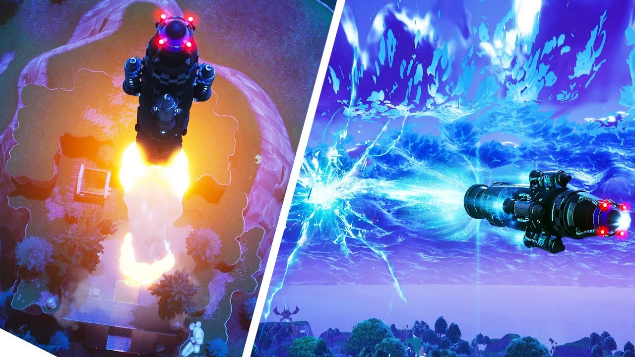 FORTNITE ROCKET LAUNCH (Full Gameplay, Reaction, Replay Mode)