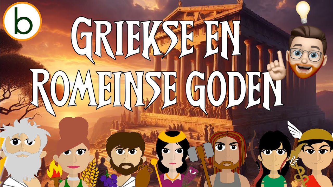 Griekse & Romeinse goden uitgelegd | Mythologie simpel & duidelijk